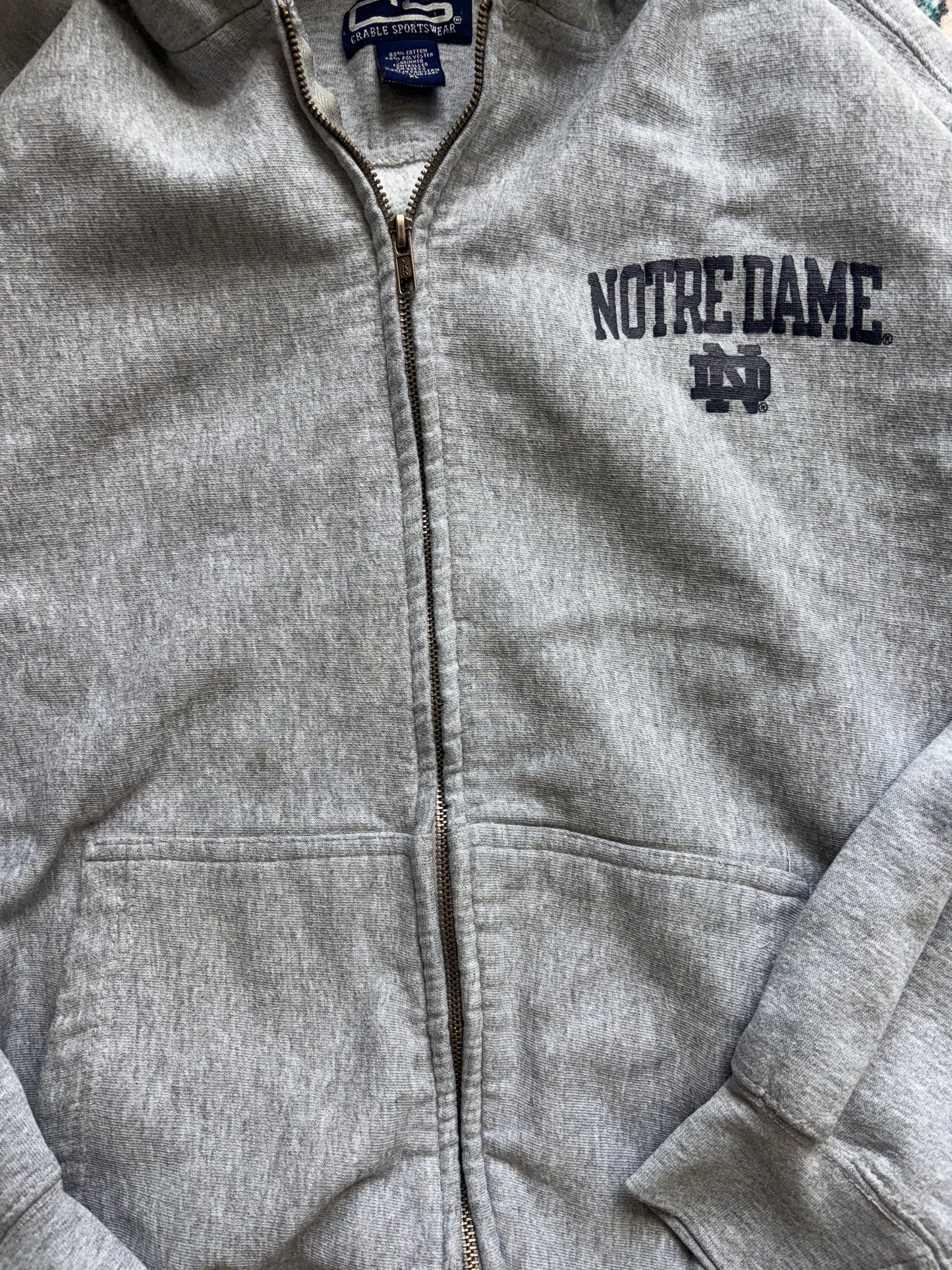 Notre Dame Zip Up